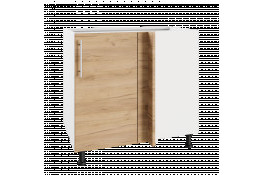 Шкаф нижний кухонный прямой, угловой PNPO 105/50 LUNA EICHE GOLD